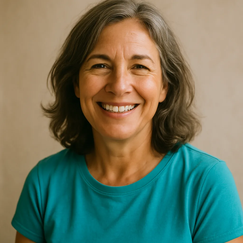 Smiling woman in her 50s — member of The Bedfordshire Dating Site